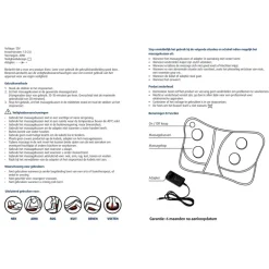 Lucovitaal Shiatsu Massage Kussen< Massageapparaten