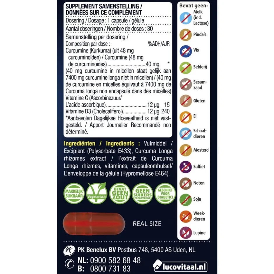 Super Kurkuma Capsules|Lucovitaal Clearance