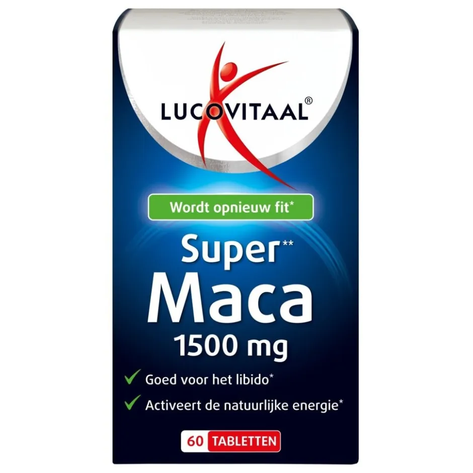 Lucovitaal Super Maca 1500Mg Tabletten< Overige Supplementen