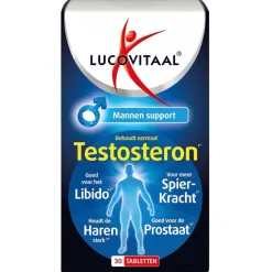 Testosteron Mannen Support Tabletten|Lucovitaal New