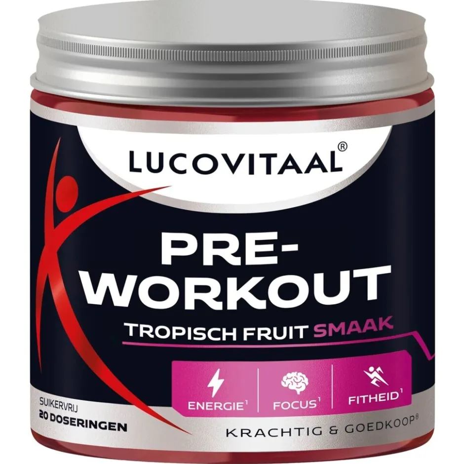Tropisch Fruit Pre-Workout|Lucovitaal New