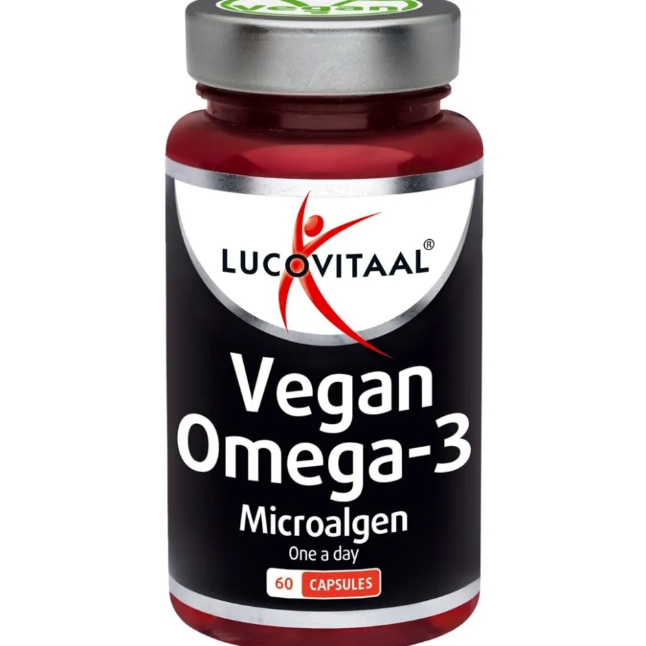 Lucovitaal Vegan Omega-3 Microalgen Capsules< Omega 3|Hart En/Of Bloedvaten