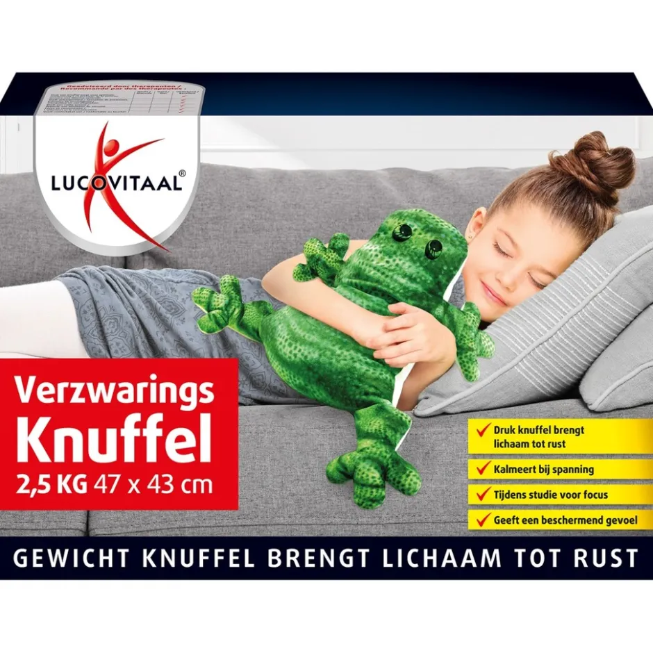 Lucovitaal Verzwaringsknuffel< Revalidatiehulpmiddelen