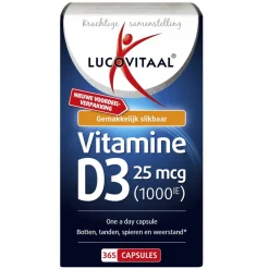 Vitamine D3 25mcg Capsules|Lucovitaal Clearance