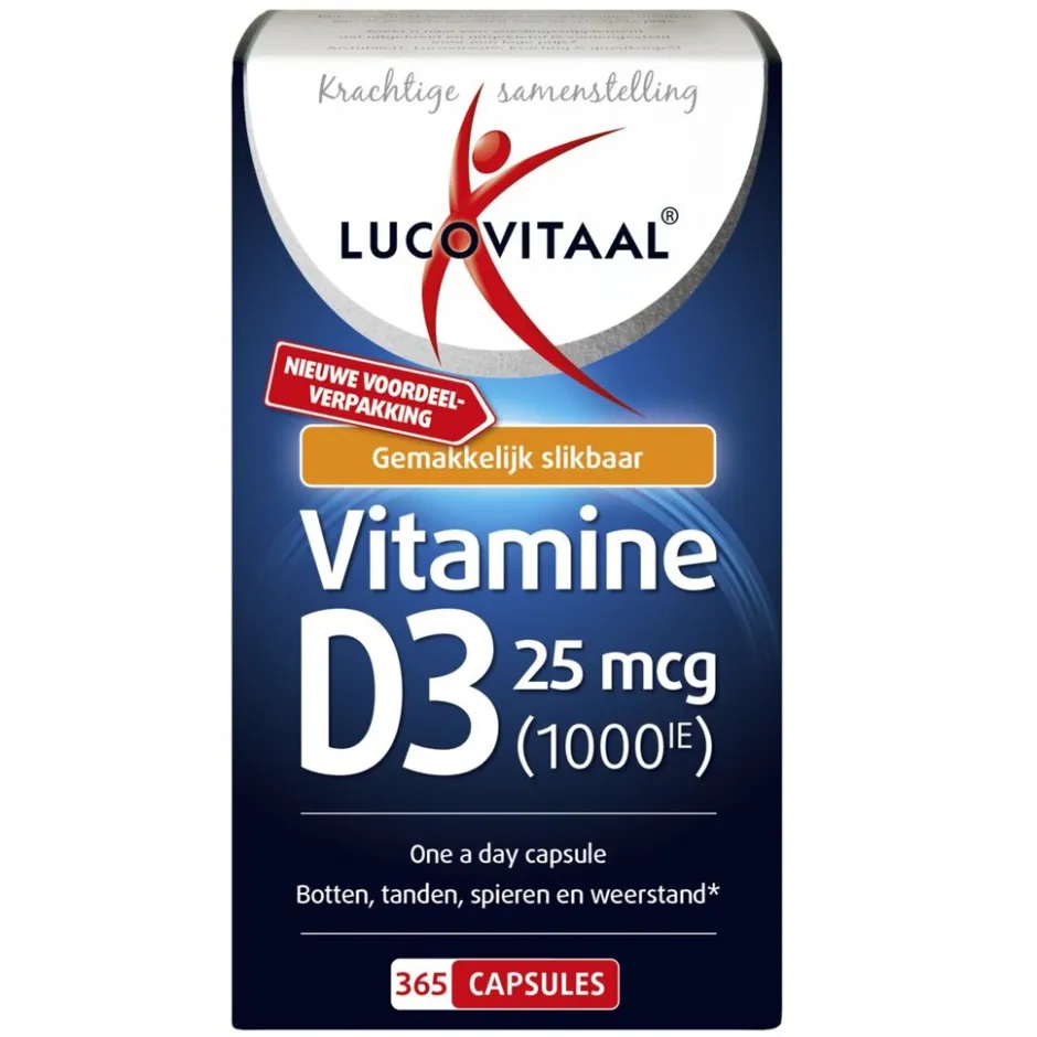Vitamine D3 25mcg Capsules|Lucovitaal Clearance