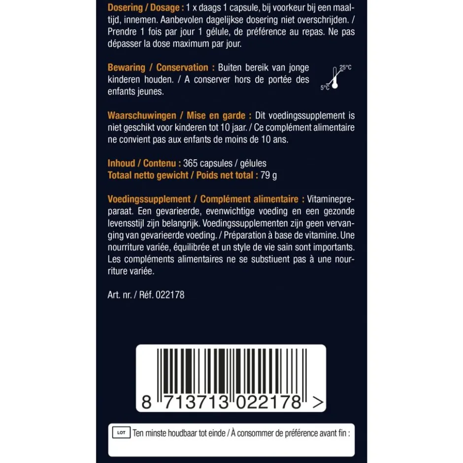 Vitamine D3 25mcg Capsules|Lucovitaal Clearance