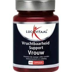 Lucovitaal Vruchtbaarheid Support Vrouw Capsules< Zwangerschapssupplementen