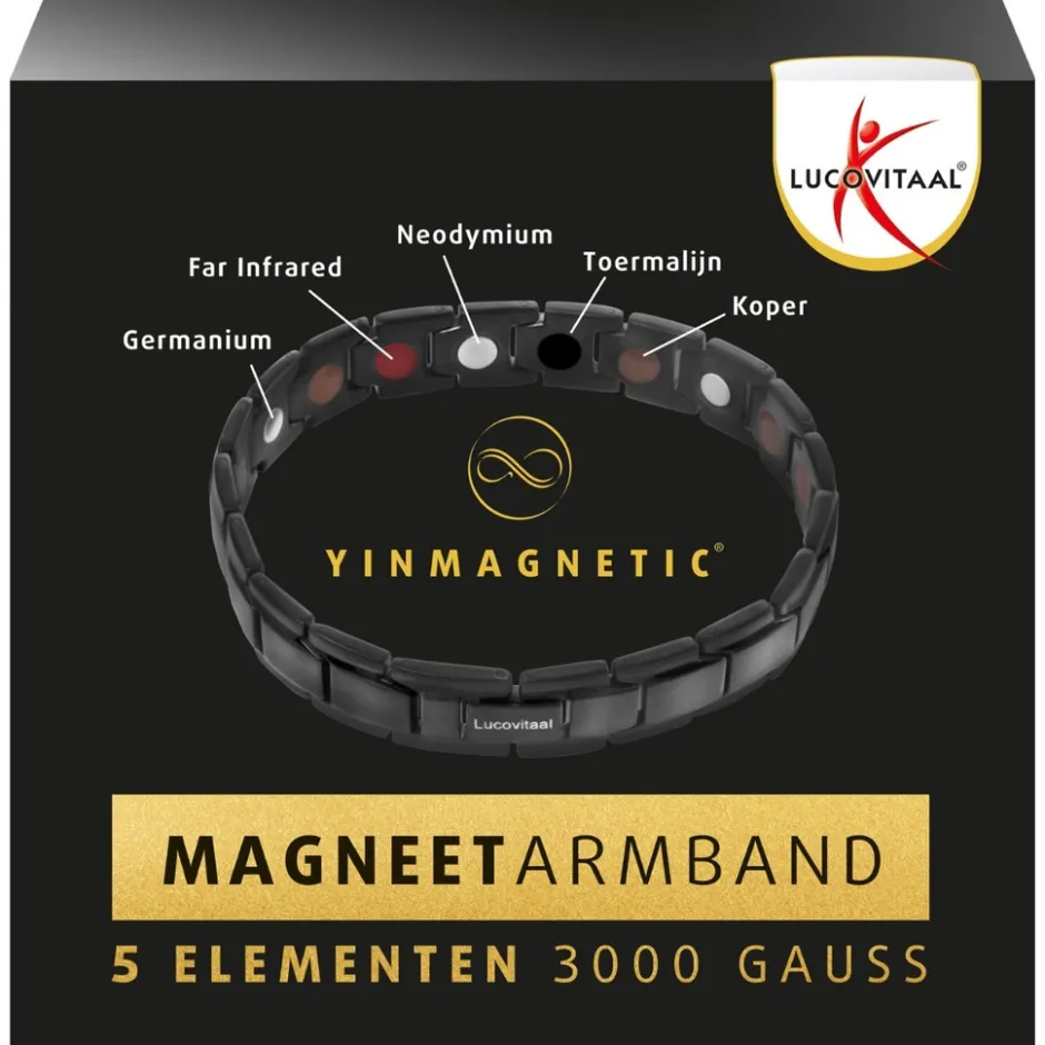 Yinmagnetic Magneet Armband|Lucovitaal