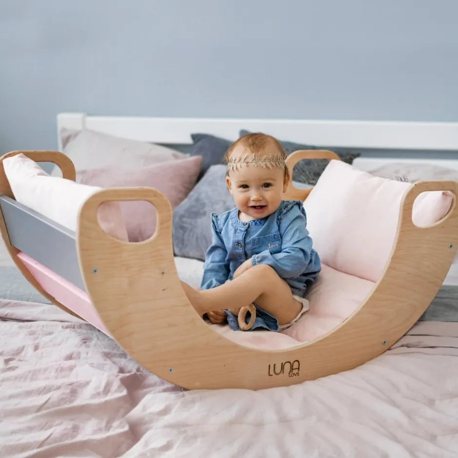 Luna Toys Roze Matras voor Schommelstoel< Speeltoestellen