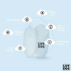 EasyToys LUV EGG Vibrerend Eitje< Seksspeeltjes
