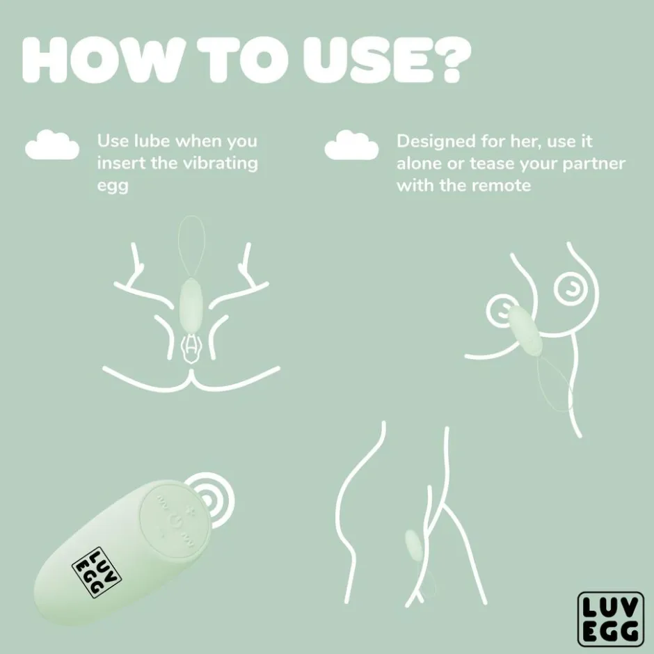 LUV EGG Vibrerend Eitje|EasyToys