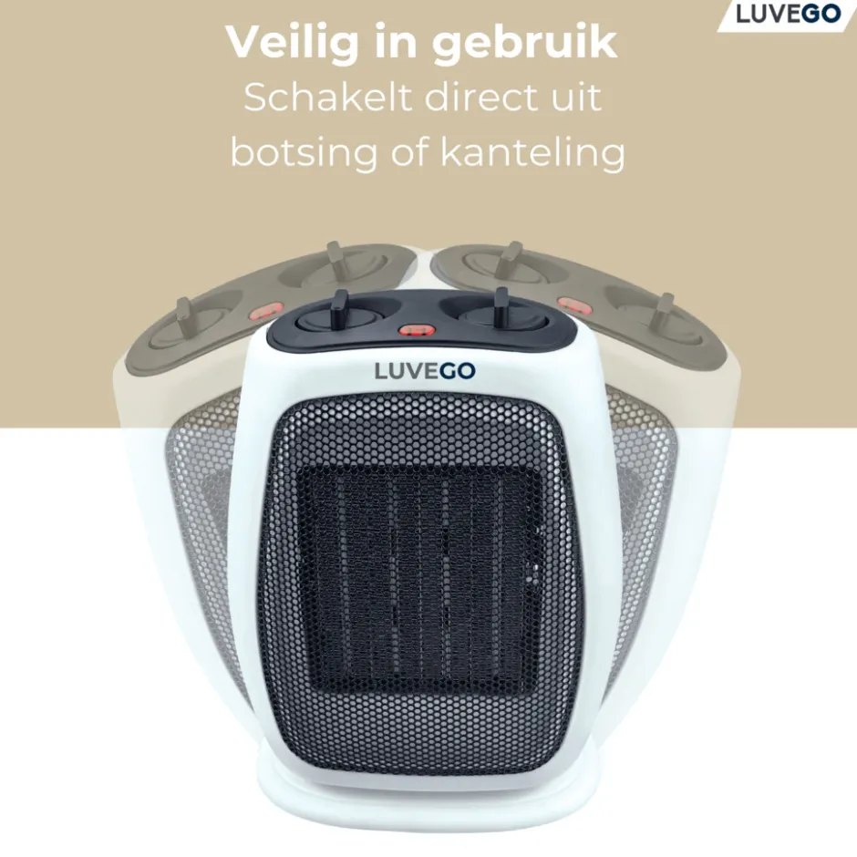 Luvego Elektrische Kachel 1800W< Kachels