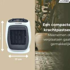 Luvego Elektrische Kachel 1800W< Kachels