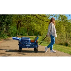 Luvego Opvouwbare Bolderkar 80KG Draagkracht< Buiten En Vrije Tijd