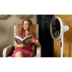 Luvego ® Statief Stille Ventilator Staand met Afstandsbediening< Ventilatoren