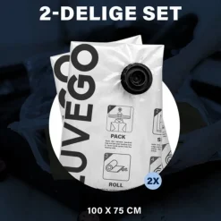 Vacuümzakken voor kleding en dekbedden Extra grote vacuümzakken|Luvego