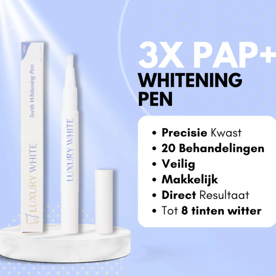 Pro-LED Tandenbleek Set|Luxury White New