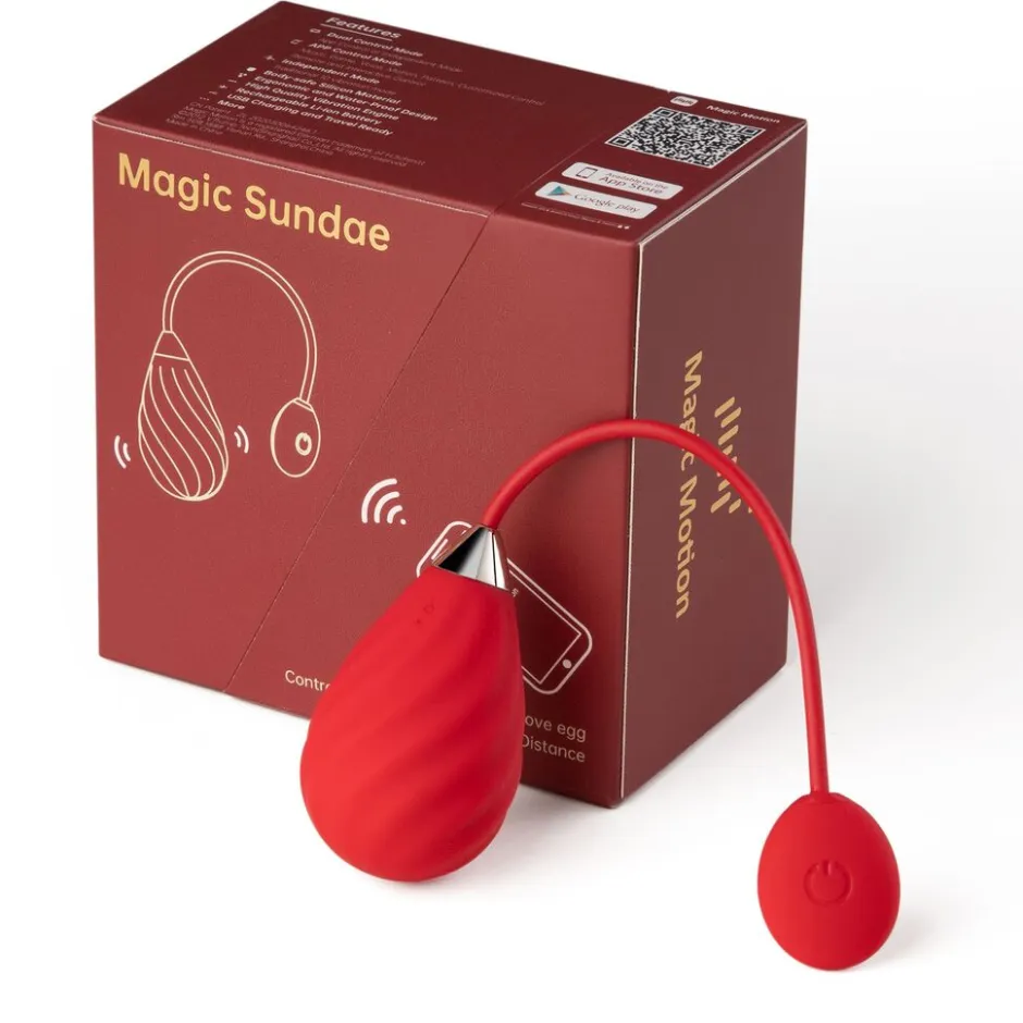 Magic Motion Magic Sundae App Controlled Vibratie Eitje< Seksspeeltjes