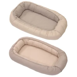 MamaLoes Amy Ajour Nougat Omkeerbaar Babynest< Babynestjes