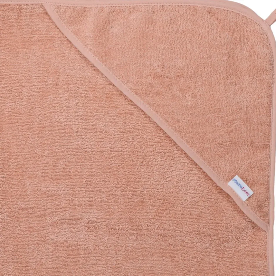 Badstof Light Pink Badcape|MamaLoes Outlet