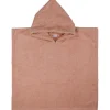 MamaLoes Badstof Light Pink Baby Poncho< Badcapes En Badjassen