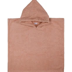MamaLoes Badstof Light Pink Baby Poncho< Badcapes En Badjassen
