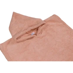 MamaLoes Badstof Light Pink Baby Poncho< Badcapes En Badjassen