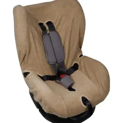 MamaLoes Badstof Nougat Groep 1+ Autostoelhoes< Autostoelaccessoires