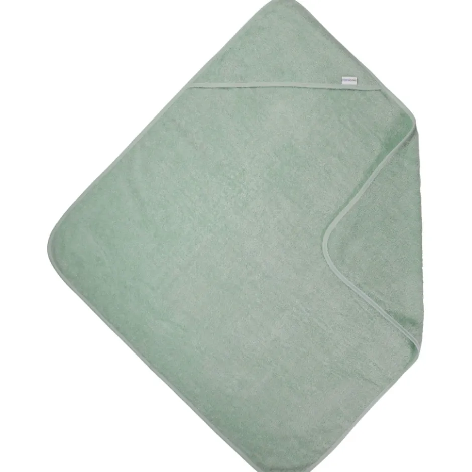 MamaLoes Badstof Stone Green Badcape< Badcapes En Badjassen