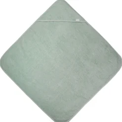 MamaLoes Badstof Stone Green Badcape< Badcapes En Badjassen
