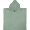 Badstof Stone Green Baby Poncho|MamaLoes Clearance