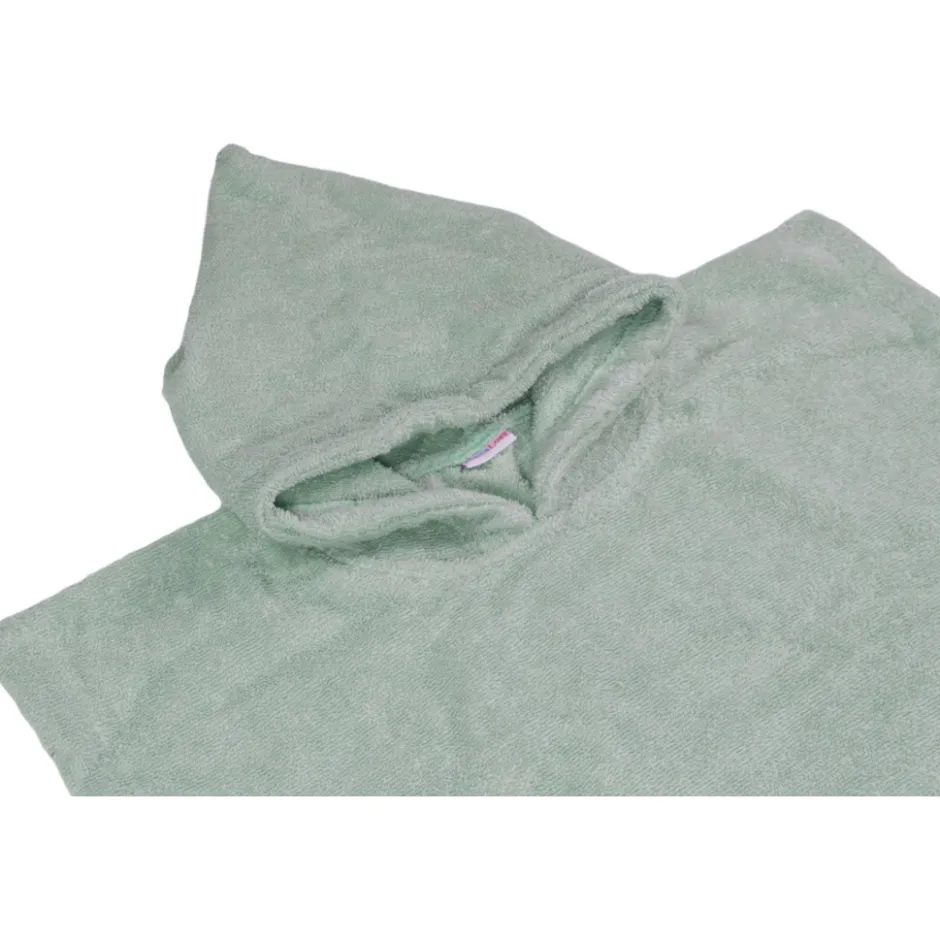Badstof Stone Green Baby Poncho|MamaLoes Clearance