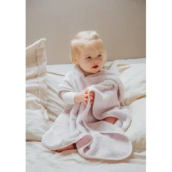 Beer Badstof Lila Kinder Badponcho|MamaLoes Best