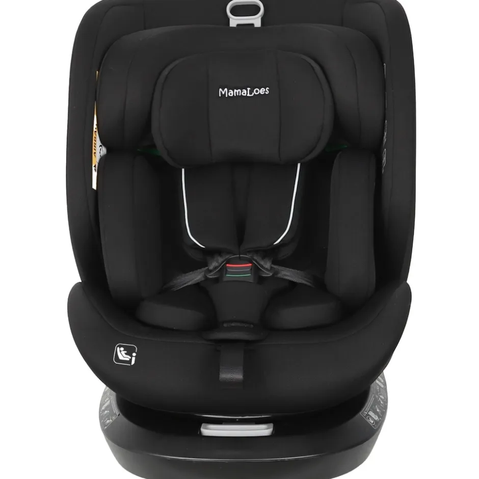 Dani Zwart 40-150 cm 360° i-Size Autostoel|MamaLoes Discount