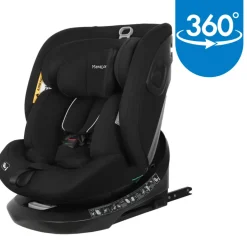 Dani Zwart 40-150 cm 360° i-Size Autostoel|MamaLoes Discount