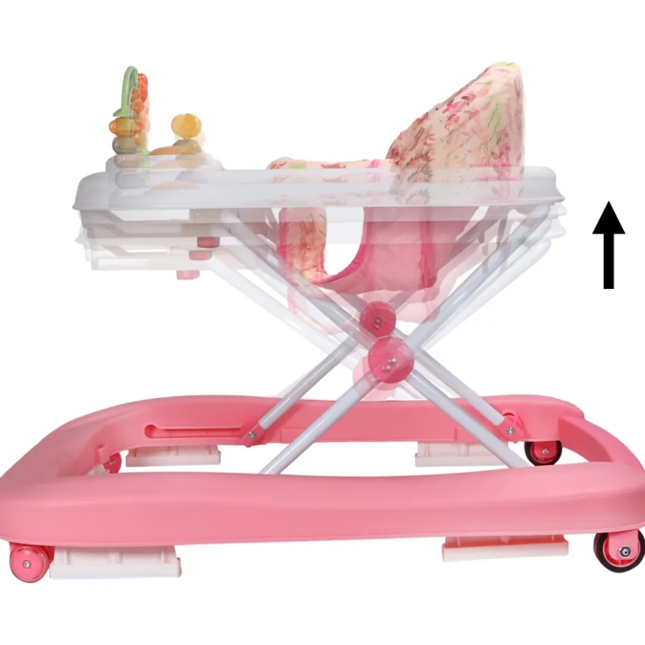 MamaLoes Evi Roze Loopstoel< Loopstoelen