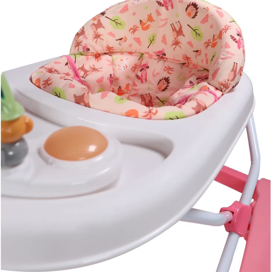 MamaLoes Evi Roze Loopstoel< Loopstoelen