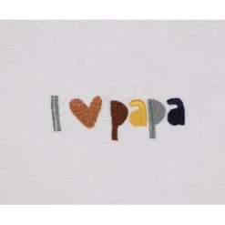 MamaLoes I Love Papa Slab< Slabbetjes