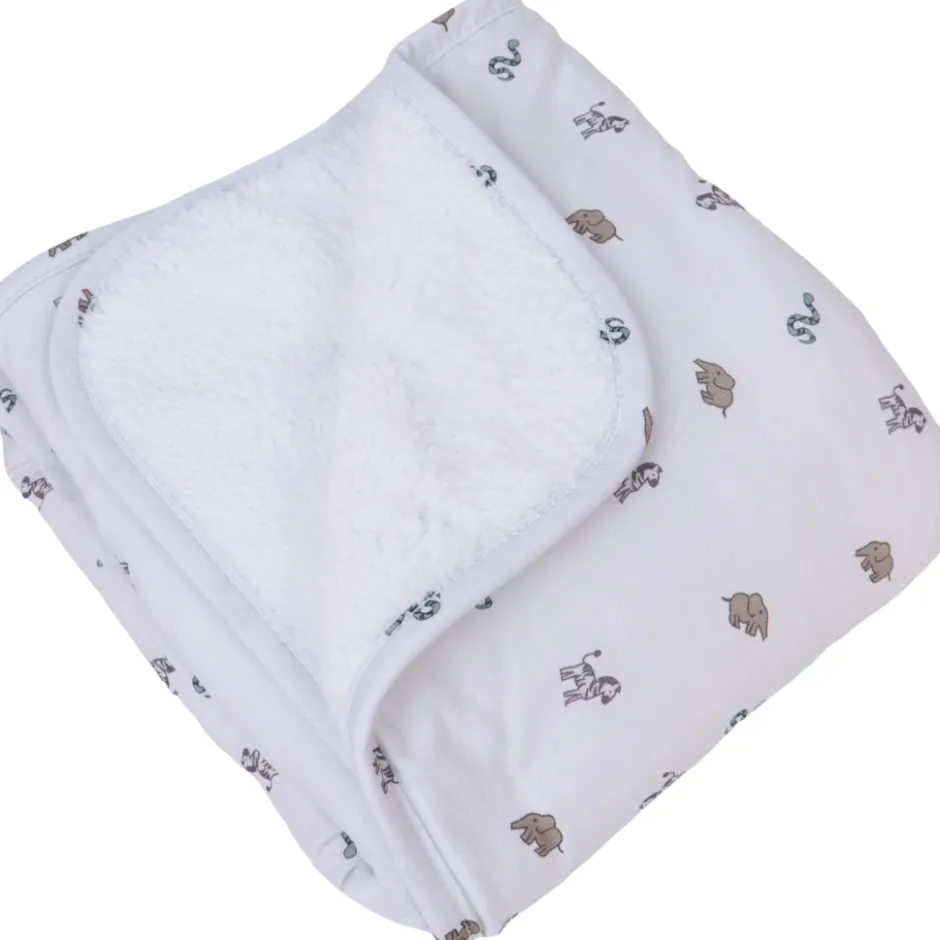 MamaLoes Jungle Fleece 70x90cm Babydeken< Baby Beddengoed