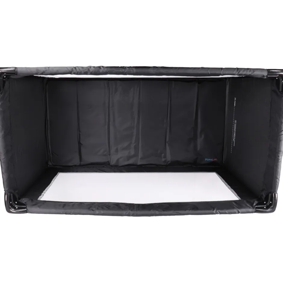 Mex Zwart Hoog Campingbed|MamaLoes New