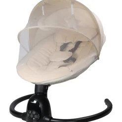 Noud Beige Elektrische Babyschommel|MamaLoes Online