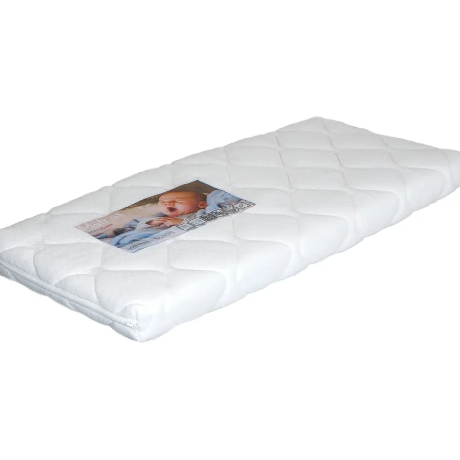 Roos 40x90x7 cm Recht Wiegmatras|MamaLoes Sale
