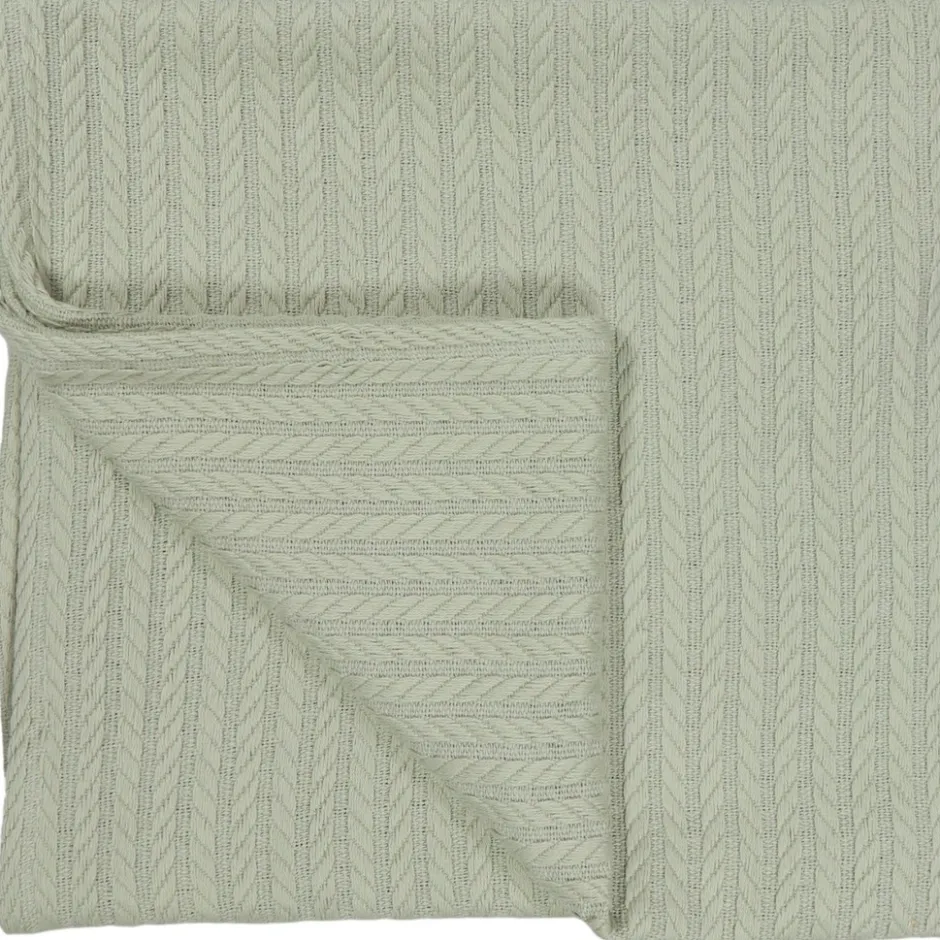 Sage Groen 100x150cm Knitted Ledikantdeken|MamaLoes New