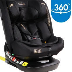 MamaLoes Sef Zwart 40-150 cm 360° i-Size Autostoel< Verrassend Babyvoordeel|Autostoel