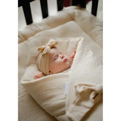 MamaLoes Soft Cotton Ecru 80 x 100 cm Boxkleed< Boxkleden