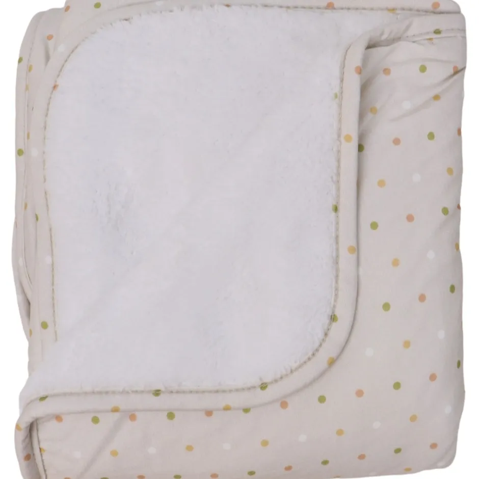 MamaLoes Stippen Fleece 70x90cm Babydeken< Baby Beddengoed