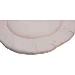 MamaLoes Teddy Boucle Naturel 90 cm Rond Omkeerbaar Boxkleed< Boxkleden