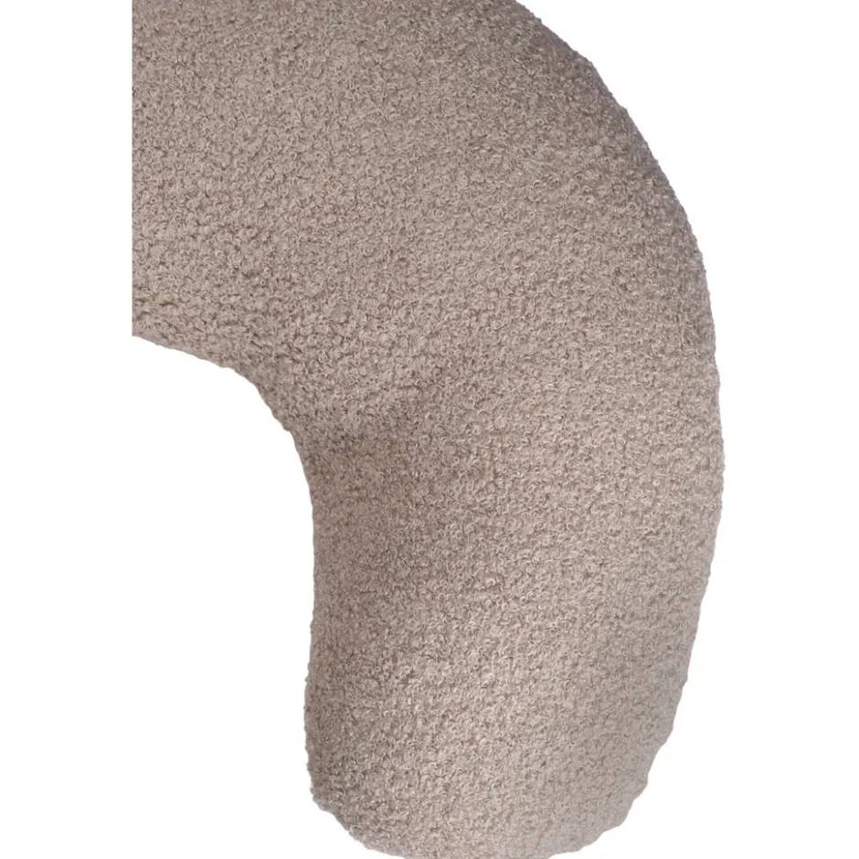 MamaLoes Teddy Boucle Nougat Medium Voedingskussen< Voedingskussens