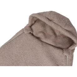 Teddy Boucle Nougat Autostoel Voetenzak|MamaLoes Discount