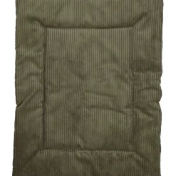 Velours Rib Groen 80 x 100 cm Omkeerbaar Boxkleed|MamaLoes Best